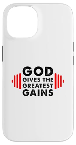 God Gives Greatest Gains ���[�N�A�E�g �N���X�`���� �W�����D�� �X�}�z�P�[�X iPhone 14 �p