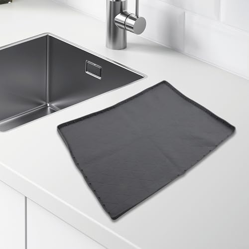 Forro de silicona para baño y lavandería, protector impermeable antideslizante de 71x56 cm 3