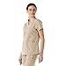 Carhartt Force Essentials Unisex V-Neck 6-Pocket Scrub Top - Khaki, 3X