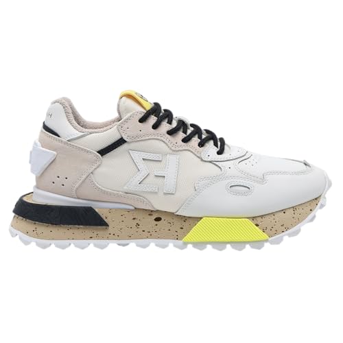 Image of The NSJ358 is a Modern Sneaker Made of Leather, It has a Sporty Made by a Stylish Design for Outstanding Look.Durability and Comfort.