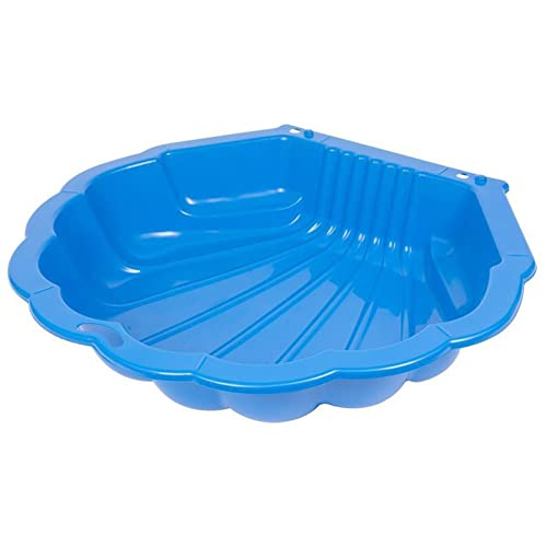 URBN-TOYS Sandkasten aus Kunststoff, Muschel-förmig, für den...