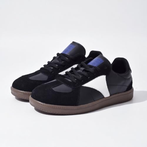 Retro Color Block Men's Sneakers, Lightweight Comfortable...