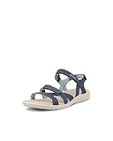 Ecco Women's Cruise II Sandal, Marine/Ice Flower, EU 36/US 5-5.5