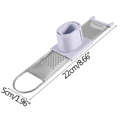 Rallador multifunción de acero inoxidable para cocina miniatura 2