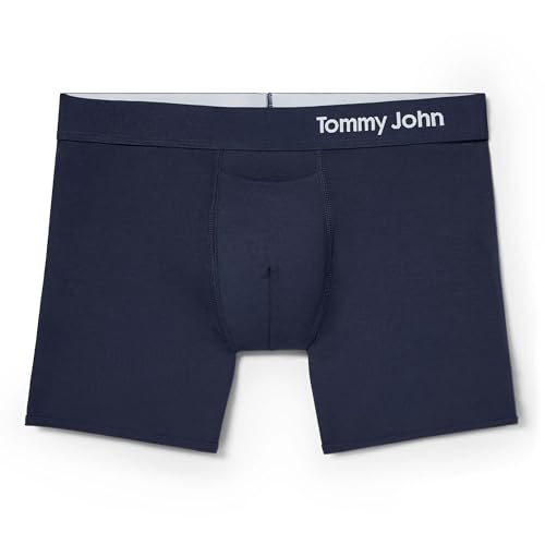 Tommy John mens Men's Cool Cotton 4" Trunk Underwear Trunks