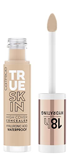 Catrice | True Skin High Cover Concealer | Waterproof & Lightweight For Soft Matte Look | Contains Hyaluronic Acid & Lasts Up To 18 Hours | Vegan, Cruelty Free, Gluten Free (020 | Warm Beige) #TOP1