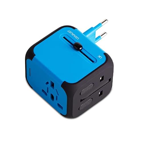 Adaptador Enchufe de Viaje Universal Dos Puertos USB para US EU AU de 150 Países