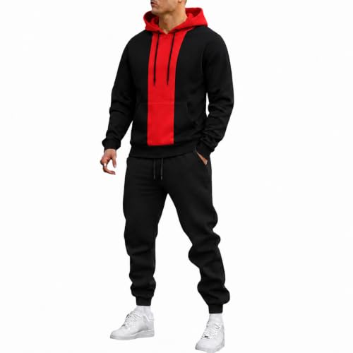 Sweat Suits Men Tracksuits Workout Athletic Workout Hooded Casual Outfits - image 1