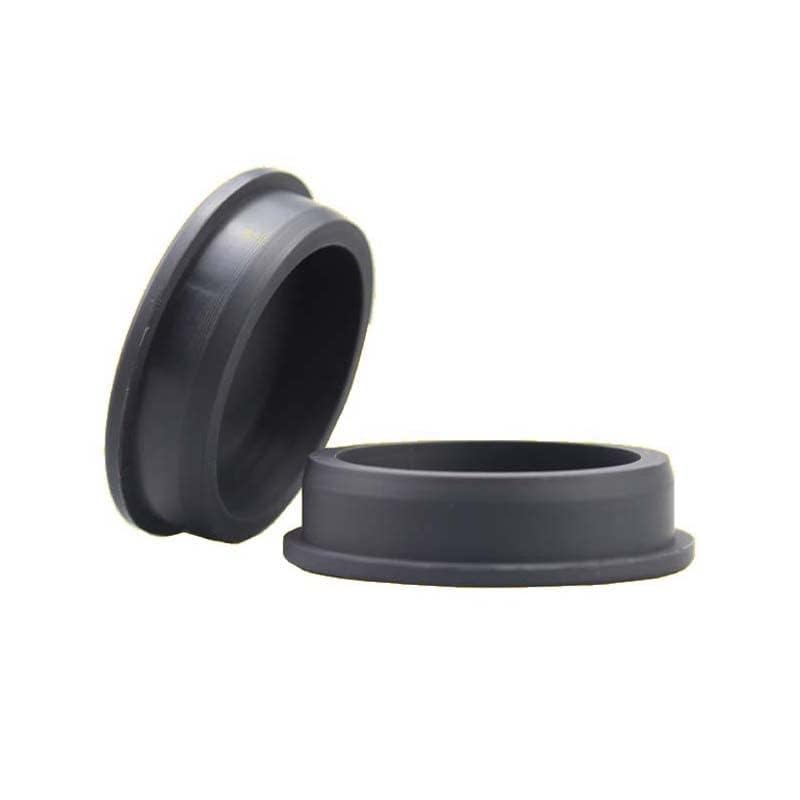 Silicone Rubber Snap-on Grommet Hole Plugs, Bore 6.8mm-201.5mm Black Round Silicone Rubber Seal Hole Plugs Blanking End Caps Seal T Type Stopper Crafts Hobby DIY-A 7.8mm,Black(27mm)