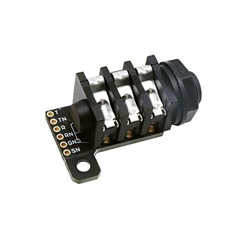 Treedix 4PCS TRS Jack Breakout Board 6.35mm Hembra miniatura 2