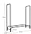 Rocky Mountain Goods 4 ft Firewood Rack - Outdoor/Indoor - Wood Storage Firewood Holder - Heavy Duty Steel Log Rack - Easy Install in Minutes - Included Hardware - Keeps Firewood Up and Dry
