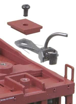 Kadee HO Scale #145 Whisker MagneMatic Knuckle Coupler Short Overset Shank 2 Pr