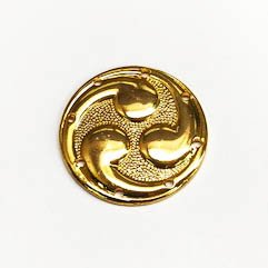 値引き！【巴金具】4分 直径12mm 神殿、神輿、神棚金具です