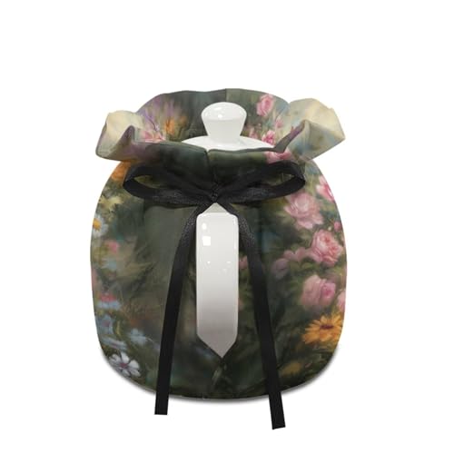 Image of Xoenoiee Chihuahua Butterfly Vibrant Floral Pattern Tea Cozy Tea Pot Cover Insulation Tea Cosy Teapot Dust Cover Teapot Warmer for Home Kitchen Teapot Covers