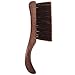 SOLUSTRE Dust Brush Horsehair Dusting Brush Fireplace Cleaning Brush Soft Bristle Brush Household Cleaning Brush for Cleaning Horse Hair Brush for Leather Bed Brush Small Broom Thicken
