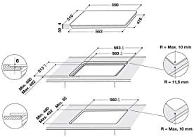 indesit is83q60ne electric induction hob