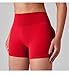 DMMWCX Women's Yoga Shorts High Waist Sports Fitness Shorts Running Pants Gym Quick Dry Shorts-C7-M