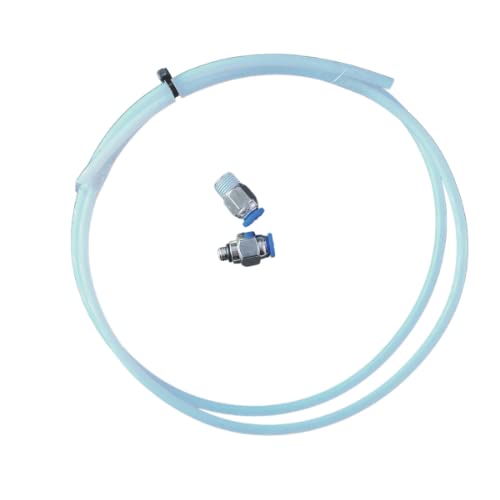 Scribbl3d Plastic PTFE Tube White high Temperature Filament Tube with Socket for 3D Printer (1 Meter) (B0BYVK5G4H) Amazon Price History, Amazon Price Tracker