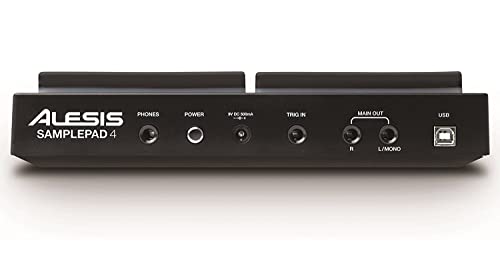 image for Alesis Sample Pad 4 + Module Mount - Percussion/Sample Triggering Inst