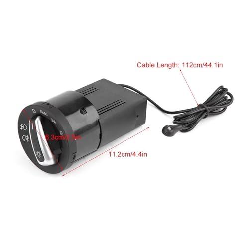 Botón de control de luz de faros delanteros para VW Beetle 1999-2010 switch OEM 1C0941531 2