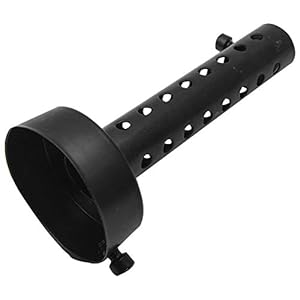 LanCo 1X Motorcycle Pot D’éChappement Universel Silencieux Baffle DB Killer silencieux d’échappement 60mm