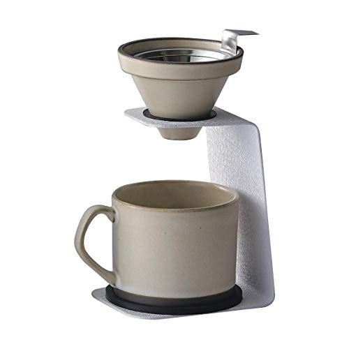 maebata Brew Coffee ブリューコーヒー 一人用ドリッパーセット ホワイト 52296