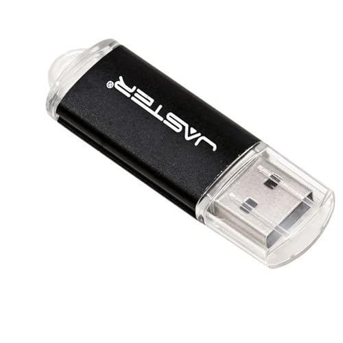 Colorida unidad flash USB de 64 GB, llavero gratis, 32 GB, memoria de regalo de negocios, color negro, rojo, morado (64 GB, negro)