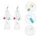 CIMAXIC 4pcs Portable Facial Foaming Nets Soap Pouches for Face Cleaning Lightweight Bubble Makers Suitable for Handmade and Cosmetic Soaps with Quick-dry Design