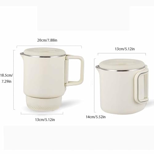 Hervidor Eléctrico Portátil Plegable 600ml Acero Inoxidable miniatura 2