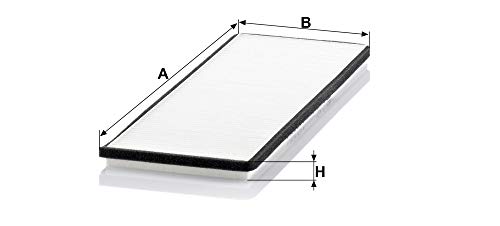 Original MANN-FILTER Filtro de Cabine Ar-Condicionado CU4251