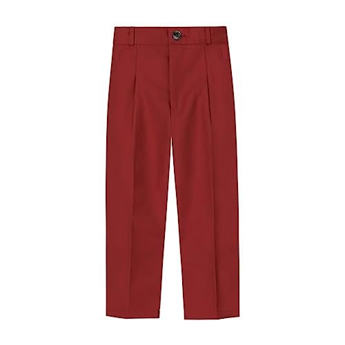 Boys Dress Pants Flat Front School Uniforms Children's Pants Size 2-144