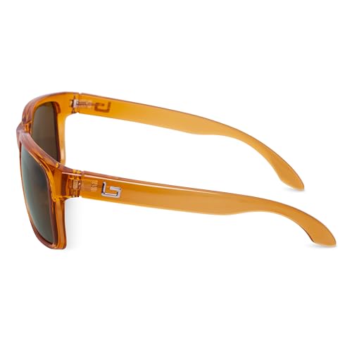 Image of Bnus italy made classic sunglasses corning real glass lens w. polarized option