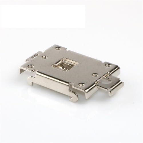 Fixation relais SSR monophasé en acier avec kit de vis pour rail DIN standard