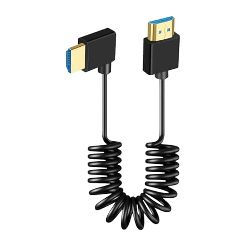 Cable de pantalla elástico y delgado que evita enredos en monitores