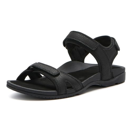Balboa Sport Sandal | Walking Sandals Women | Water Resistant Leather Sandals | Three Points of Adjustability