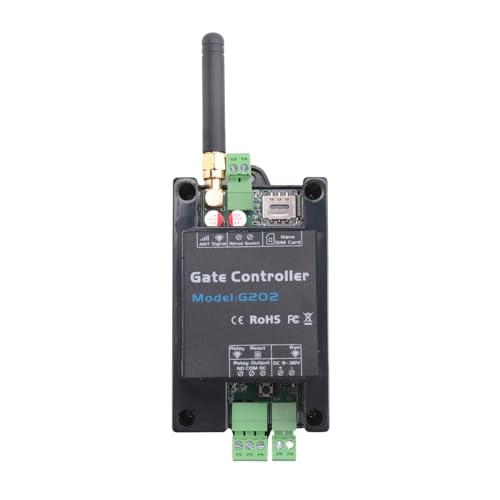 Omvial G202 GSM Abridor de Puerta 4G Interruptor de Relé úNico TeléFono MóVil Control Remoto de Puerta EléCtrica 850/900/1800/1900MHz