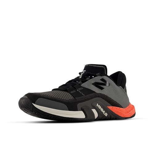 New Balance Men's Minimus TR V2 Cross Trainer, Urgent Red/Black/White, 11.5 M