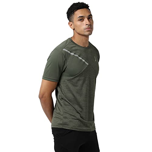 Image of Campus Sutra Men Polyester Regular Fit T-Shirt
