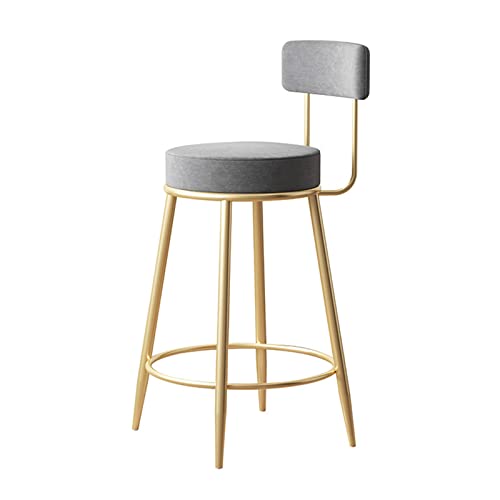 【Sedile Comfort】 Costituito da un tessuto morbido che garantisce traspirabilità, questo sgabello per la colazione è comodo e non stimolerà la pelle. L'interno è riempito con spugna ad alta densità, che ha una forte resilienza e non è facile da deformare.