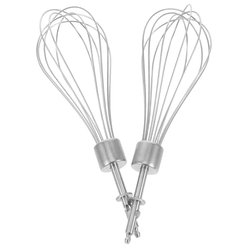 Lurrose 2 piezas Cabezal Batidor Eléctrico de Acero Inoxidable para Taladro Manual Varilla Mezcladora Rotatoria para Repostería y Cocina Reutilizable Lurrose 2 piezas Cabezal Batidor Eléctrico de Acero Inoxidable para Taladro Manual Varilla Mezcladora Rotatoria para Repostería y Cocina Reutilizable