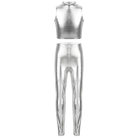 iiniim Girls Two-Piece Gymnastics Outfit Cover