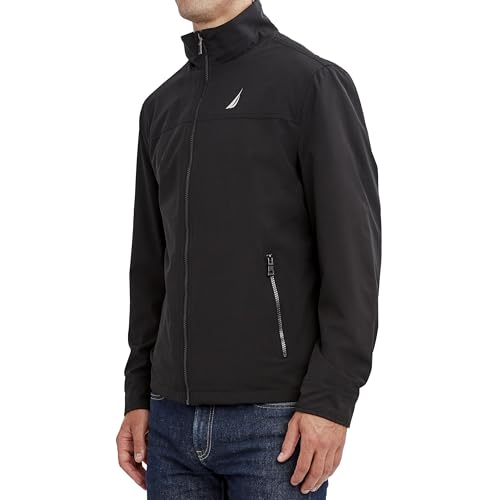 Image of Nautica Men's Lightweight Bomber Jacket - Wind & Water-Resistant, Regular, Big & Tall Sizes
