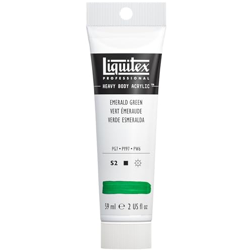 Image of Liquitex Professional Heavy Body Acrylic Paint, 2-oz Tube, Emerald Green