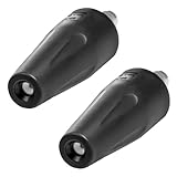 2 Pcs 2000 PSI Turbo Nozzle Pressure Washer Replacement for Greenworks 5201402, 1/4-Inch Quick Connect, Rotary Pressure Washer Nozzle