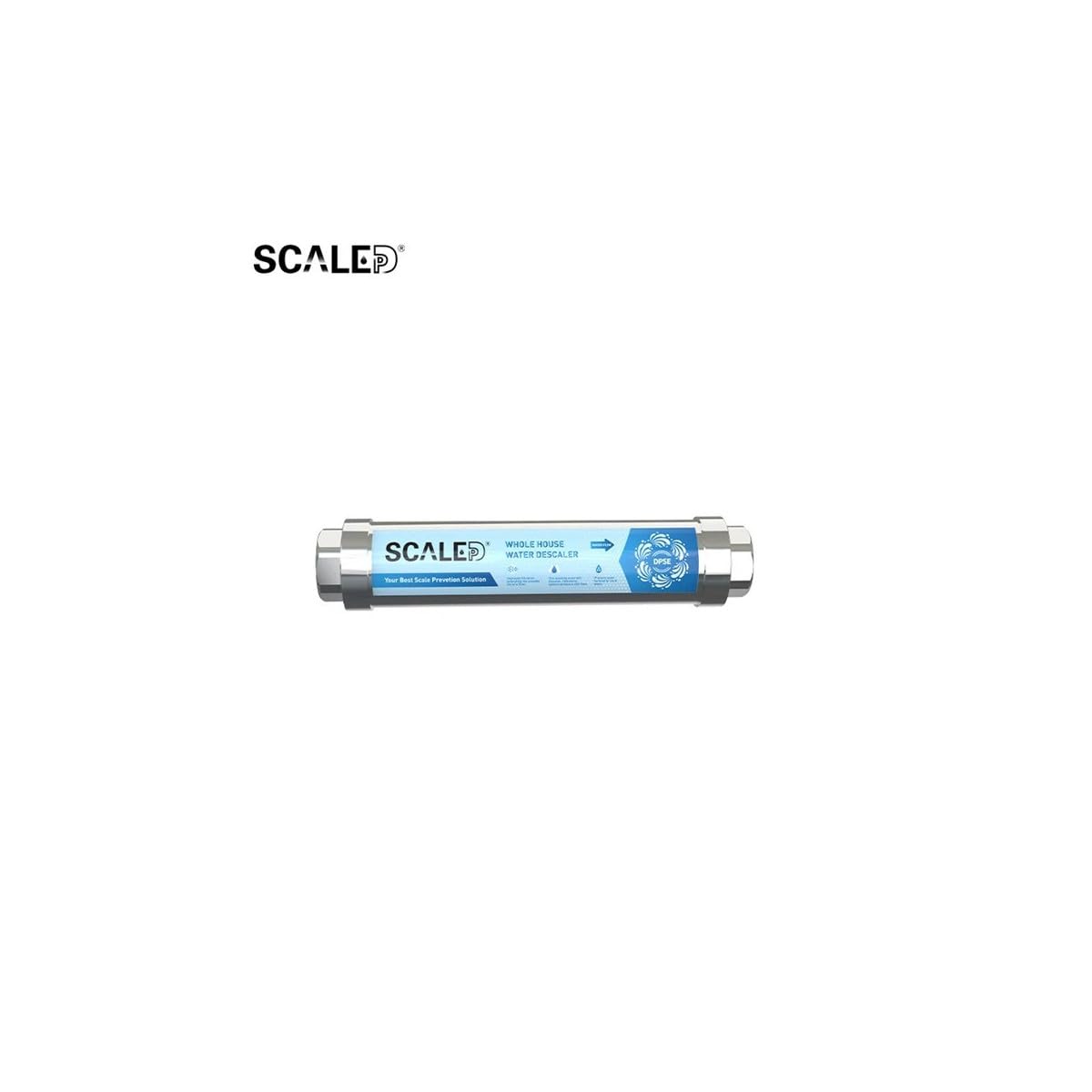 Desineo Filtre Anti Calcaire Magnétique Petit Volume pour Chauffe-Eau, Générateur de Vapeur, Cuisine Salle de Bain