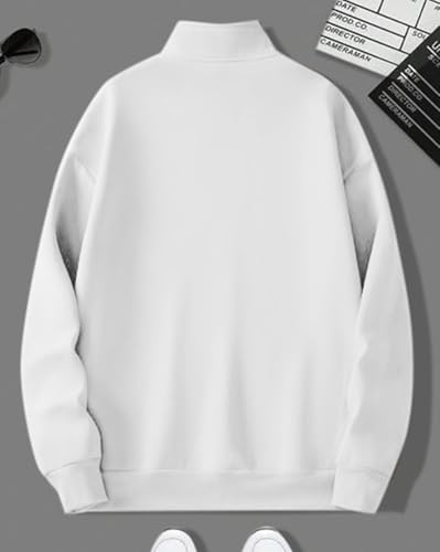 Image of AUSK Men Sweatshirt || Full Sleeve Sweatshirt with Zip Neck