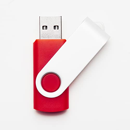 Memoria USB 2.0 de 4 GB, color rojo