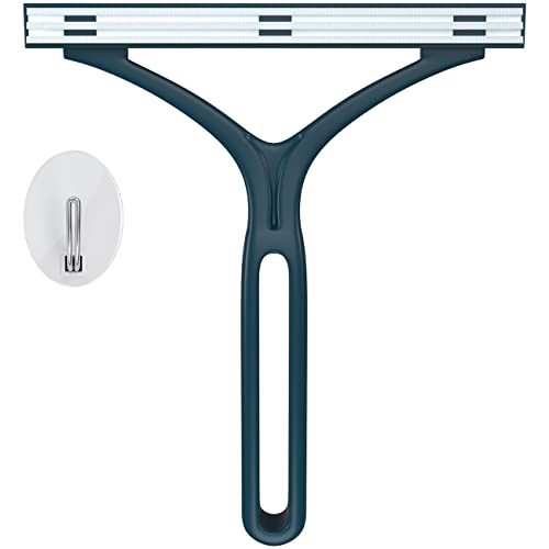 NICEKOOL® Brosse Manuel Anti Poil - Rasoirs Anti Bouloches, Portable Lint Remover, Double Face Brosse pour Poils d'animaux Domestiques, Vêtements, Canapé, Voiture , Lit, Tapis, Rideaux, Bleu Marin Cover