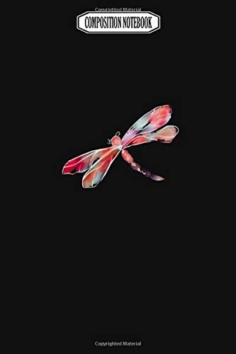 Composition Notebook: Watercolor Dragonfly Audioquest Blue Corkcicle Dragonflies Barrette Dragonfly Notebook Journal Notebook Blank Lined Ruled 6x9 100 Pages