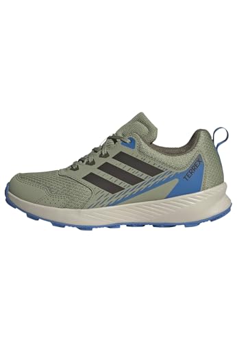 adidas Boys Terrex Tracefinder Trail Sneakers Shoes - Green - Size 4 M - image 1